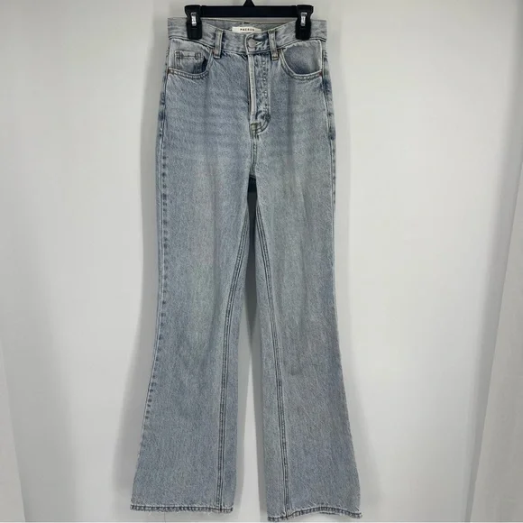 PacSun High Rise Bootcut Jeans Clean Girl Y2K Streetwear 90s Revival Indie-Chic - Picture 10 of 14